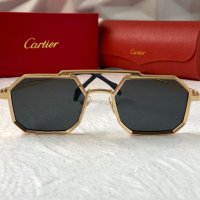 Cartier Мъжки слънчеви 2 цвята осмоъгълни, снимка 1 - Слънчеви и диоптрични очила - 41957894