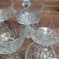 Кристални  чаши  за  вино, снимка 3 - Сервизи - 38929308