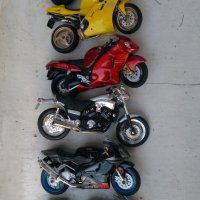 6 различни модели на пистови мотоциклети и на шосеен на фирма маисто, снимка 1 - Колекции - 42258617