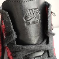 Намалени Nike Air Force 1 Ultra Flyknit Mid University Red Black Red Мъжки Маратонки Номер 43/27,5см, снимка 6 - Маратонки - 42032096