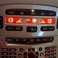 Управление климатик Peugeot 607 2.7HDI - 100лв, снимка 3 - Части - 39222560