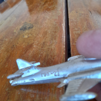 Стара детска играчка,самолет МИГ-23, снимка 6 - Колекции - 36298673