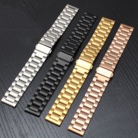Метални верижки/каишки за часовници неръждаема стомана за HUAWEI /SAMSUNG 20/22mm. , снимка 2 - Каишки за часовници - 35294789