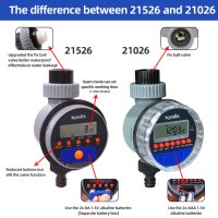 21526 Таймер за поливане с дисплей, седмичен програматор, снимка 5 - Напояване - 41454577