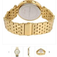  Швейцарски  часовник Michael Kors Gold , снимка 4 - Дамски - 39940065