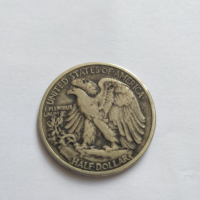 Сребърна Монета HALF DOLLAR 1936 , снимка 4 - Нумизматика и бонистика - 36400763