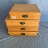 стари диапозитиви в дървени кутии, снимка 5 - Антикварни и старинни предмети - 38349258