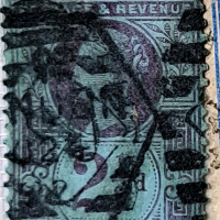 Пощенска марка, Великобритания, 1887 г., снимка 1 - Филателия - 44568893