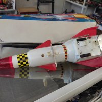 Стара играчка ракета apollo-x space rocket, снимка 6 - Колекции - 40279535