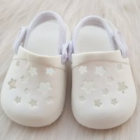Нови бебешки чехли тип крос №19, снимка 1 - Детски сандали и чехли - 41671348