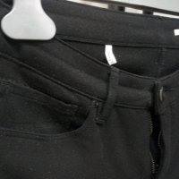 Черен панталон Zara, модел slim, M, снимка 6 - Панталони - 42206054