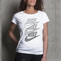  Дамска тениска Nike принт Различни модели, снимка 9 - Тениски - 29089609
