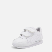 НАМАЛЕНИЕ: Бебешки маратонки Puma ST Runner v3 Leather Toddler White 384906 02 №22, снимка 3 - Бебешки обувки - 44798489