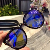 GUESS 🍊 Дамски огледални слънчеви очила "BLACK BROWN & BLUE" нови с кутия, снимка 7 - Слънчеви и диоптрични очила - 41455352