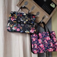 Чисто нови! Шарени ,пъстри чанти, на цветя, снимка 4 - Чанти - 40109812