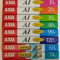 AXIA колекция аудиокасети японски ; цената е за всички заедно, снимка 2 - Аудио касети - 41645703