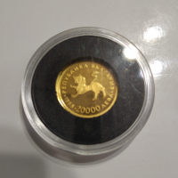 Златна монета Четвероевангелие на цар Иван Александър 1998, снимка 1 - Нумизматика и бонистика - 35182073
