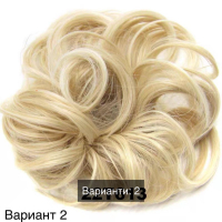  Изкуствен кок за коса за изразителен стил, снимка 4 - Аксесоари за коса - 44839221