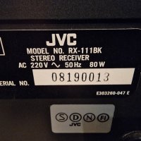 Усилвател ресийвър JVC  RX-111BK, снимка 9 - Ресийвъри, усилватели, смесителни пултове - 41206025