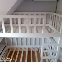 Двуетажно детско легло, снимка 5 - Мебели за детската стая - 35770646