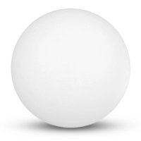Безшевно бяло топче за пинг понг (тенис на маса). Равномерна дебелина за плътен отскок. , снимка 1 - Тенис - 40189377