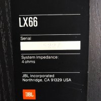 Jbl - LX66, снимка 1 - Тонколони - 42293648