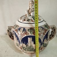 керамичен супник, снимка 2 - Антикварни и старинни предмети - 44257238