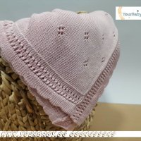 Бамбуково Одеяло за Дете или Бебе, стил Дантела - Цвят Розово, снимка 1 - Спални чували за бебета и деца - 38634350