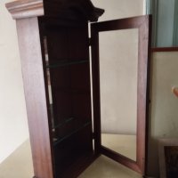 старо дървено шкафче за стена, снимка 6 - Други ценни предмети - 41932090