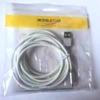 USB кабел 2 м Delock, Micro-B, немски, внос от Германия, снимка 1 - USB кабели - 35741232