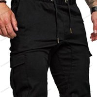 Мъжки едноцветни къси карго панталони, 5цвята - 023 , снимка 6 - Къси панталони - 40550895