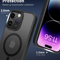 Нов 4 в 1 магнитен калъф за iPhone 14 Pro Max Съвместим с MagSafe, снимка 4 - Аксесоари за Apple - 41991236