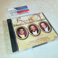 BEST OF DOMINGO PAVAROTTI CARRERAS X2 CD-ВНОС GERMANY 1803241648, снимка 2 - CD дискове - 44824581