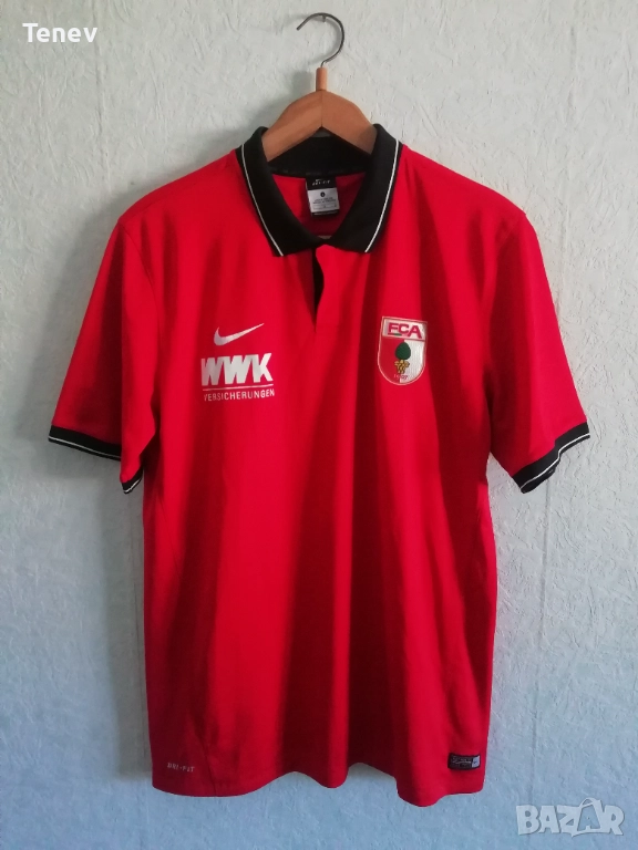 Augsburg Nike Polo оригинална нова мъжка тениска поло Аугсбург Германия с яка Football , снимка 1