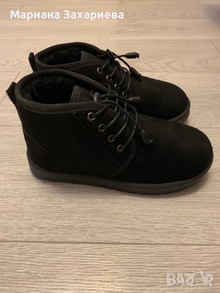 Черни боти, номер 35, нови, снимка 1