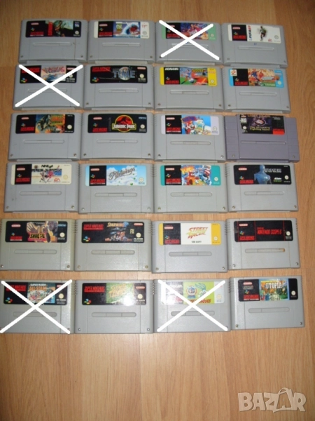 Игри и аксесоари за Nintendo SNES, Super Nintendo - 45лв за брой, снимка 1