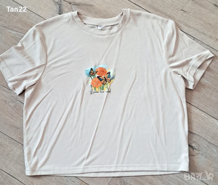 Дамска  къса тениска, снимка 1