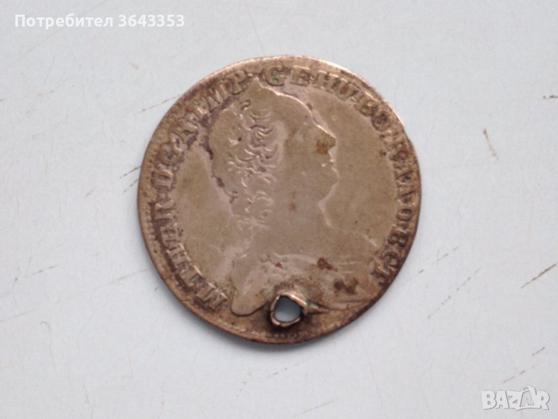 7 кройцера 1764 Унгария, снимка 1