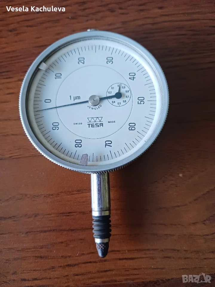 Продавам лостов, циферблатен индикатор ТЕСА, снимка 1