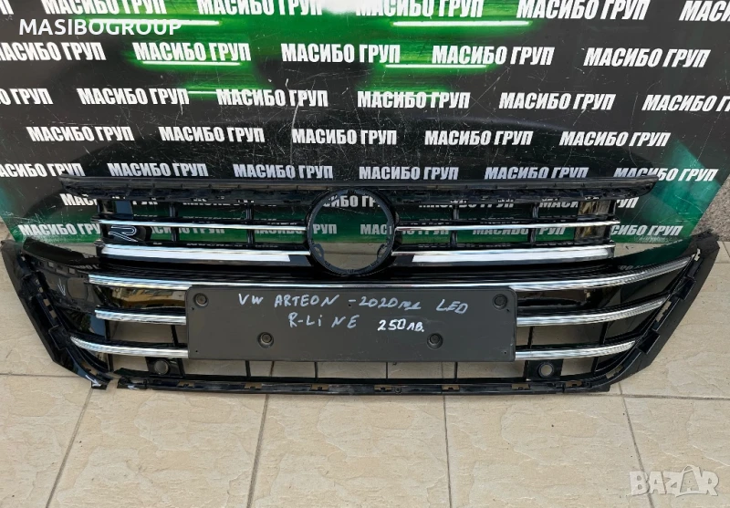  Решетка предна решетки R-Line за Фолксваген Артеон Vw Arteon фейс, снимка 1