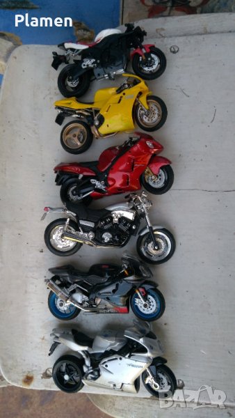 6 различни модели на пистови мотоциклети и на шосеен на фирма маисто, снимка 1