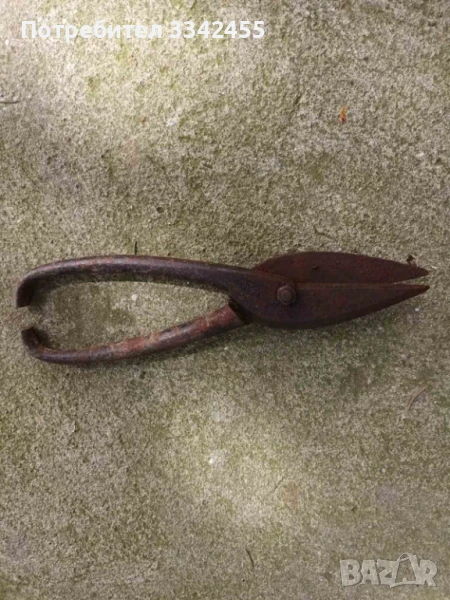 Здрава , старо производство ножица за метал, ламарина, снимка 1