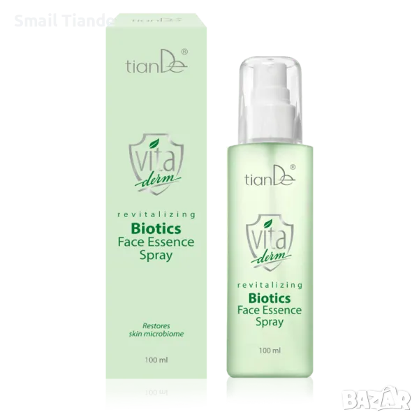 Възстановяващ спрей-есенция за лице „Биотик“, 100 мл, снимка 1