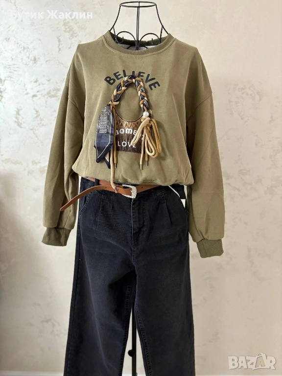 Дамска блуза с 3Д елемент , снимка 1