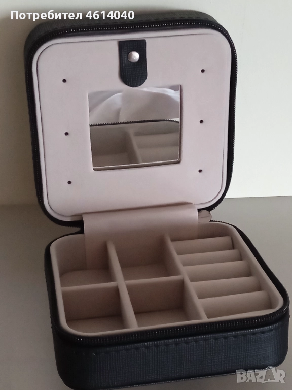 Мини кутия за Бижута 10*10,3*5,5 см, нова, снимка 1