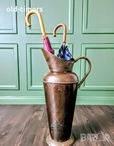 Медна поставка за чадъри , снимка 1