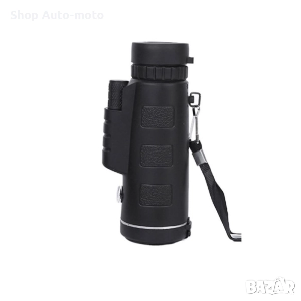 Монокъл за наблюдение, Далекоглед, 18x62, Черен, снимка 1