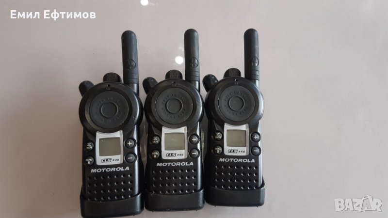 Радиостанции Kenwood UBZ-LF68, Motorola CLS 446, Geonaute oxylane, снимка 1