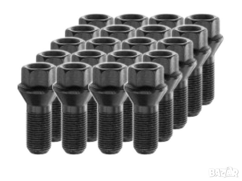 Болтове за джанти BMW 1 3 5 6 7 X1 Z3 Z4 E81 E87 E82 E30 E36 E46 E60, снимка 1