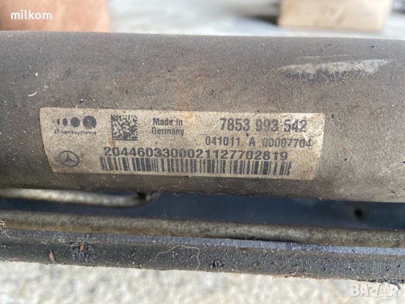 A2044603300 кормилна рейка за мерцедес ц класа 4matic 4x4 предна , снимка 1